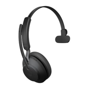 Jabra Evolve2 65 Laisvų rankų įranga Bevielis Su lankeliu Biuras / skambučių centras USB A tipo Bluetooth Įkrovimo stovas Juoda - Image 2