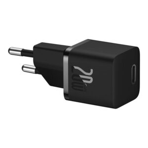 Baseus sieninis įkroviklis GaN5 Mini PD 20W 1x USB-C juodas - Image 2