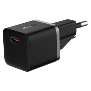 Baseus sieninis įkroviklis GaN5 Mini PD 20W 1x USB-C juodas - Image 3