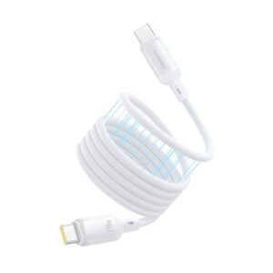 Baseus laidas PicoGo PD USB-C - USB-C 1,0m moon white 240W magnetinis - Image 2