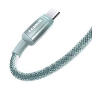 Baseus laidas Discolor USB - USB-C 100W 1m mėlynas-žalias - Image 2
