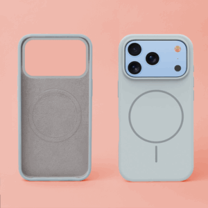 Plonas silikoninis Mag dėklas, skirtas Apple iPhone 17 Pro 6,3" / Apple iPhone 18 Pro 6,3" sidabrinis - Image 6