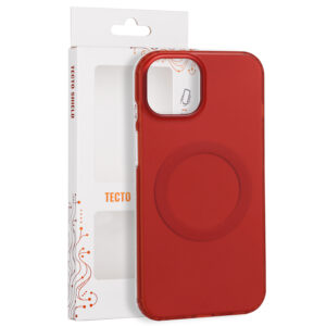 Tecto Shield Mistiq Mag dėklas, skirtas Apple iPhone 13 / 14 6,1" raudonas