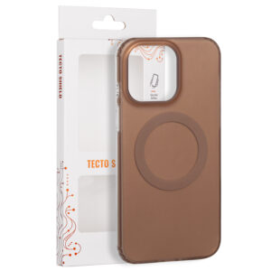 Tecto Shield Mistiq Mag dėklas, skirtas iPhone 15 Pro Max 6,7" rudas
