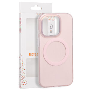 Tecto Shield Mistiq Mag dėklas, skirtas Apple iPhone 15 Pro 6,1" rožinis