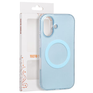 Tecto Shield Mistiq Mag dėklas, skirtas Apple iPhone 16 6,1" mėlynas