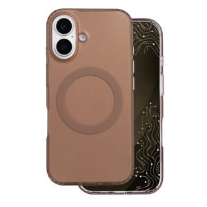 Tecto Shield Mistiq Mag dėklas Apple iPhone 16 6,1" rudas - Image 2