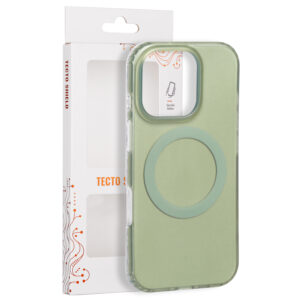 Tecto Shield Mistiq Mag dėklas, skirtas Apple iPhone 16 Pro 6,3" alyvuogių spalvos