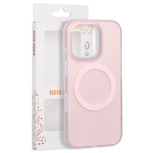Tecto Shield Mistiq Mag dėklas, skirtas Apple iPhone 16 Pro 6,3" rožinis