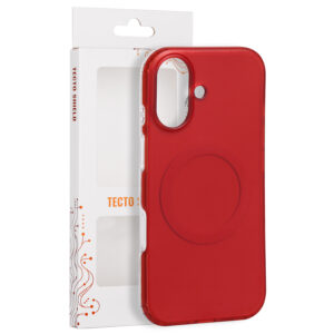 Tecto Shield Mistiq Mag dėklas, skirtas Apple iPhone 17 6,3" raudonas