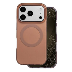 Tecto Shield Mistiq Mag dėklas, skirtas Apple iPhone 17 Pro 6,3" / 18 Pro 6,3" rudas - Image 2