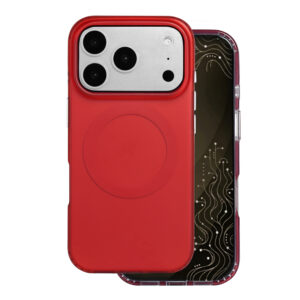 Tecto Shield Mistiq Mag dėklas, skirtas Apple iPhone 17 Pro 6,3" / 18 Pro 6,3" raudonas - Image 2