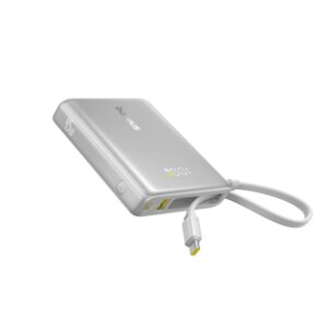 Baseus išorinė baterija PicoGo Digital Display Power Bank 10000mAh 45W Galaxy Natural Titanium - Image 3