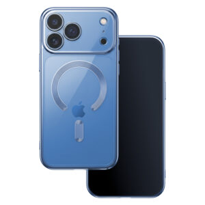„Color Chrome Mag“ dėklas, skirtas „Apple iPhone 17 Pro Max“ 6,9" / 18 Pro Max 6,9", dangaus mėlynumo