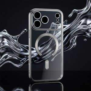Color Chrome Mag dėklas, skirtas Apple iPhone 17 Pro 6,3" / 18 Pro 6,3" sidabrinis - Image 4