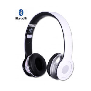 Rebeltec „Bluetooth“ ausinės Crystal baltos spalvos