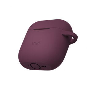 Etteri silikoninis dėklas AirPods 4 tamsios vyšnios spalvos - Image 2