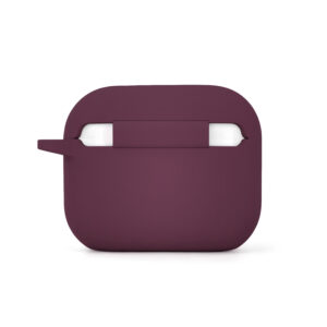 Etteri silikoninis dėklas AirPods Pro 3 tamsios vyšninės spalvos - Image 3
