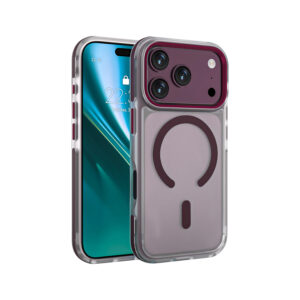 Etteri Icy Mag dėklas, skirtas Apple iPhone 17 Pro Max / 18 Pro Max, tamsios vyšninės spalvos
