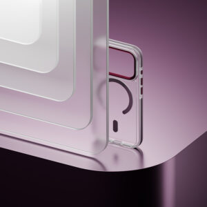 Etteri Icy Mag dėklas, skirtas Apple iPhone 17 Pro Max / 18 Pro Max, tamsios vyšninės spalvos - Image 5
