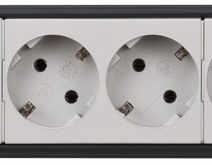 Brennenstuhl 1156057696 elektros tinklo ilgintuvas 3 m 6 AC išvestis(ys / čių) Vidaus Juoda, Šviesiai Žalia - Image 1