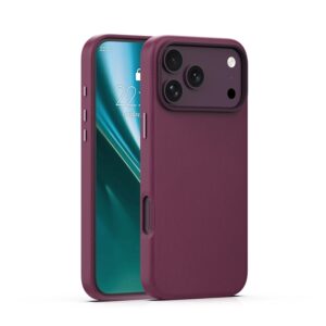 Etteri Elegant Mag dėklas, skirtas Apple iPhone 17 Pro / 18 Pro, tamsios vyšnios spalvos
