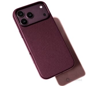 Etteri Elegant Mag dėklas, skirtas Apple iPhone 17 Pro Max / 18 Pro Max, tamsios vyšninės spalvos - Image 5