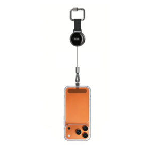 XO apsauginis telefono dirželis nuo vagysčių SF16 juodas 60cm - Image 3
