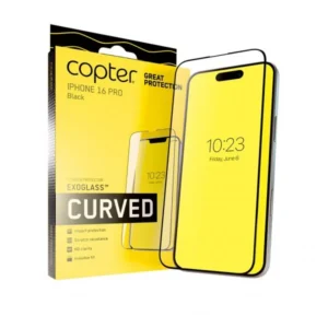 Copter Curved screen protector for Apple iPhone 16 Pro/17/17 Pro (2025)