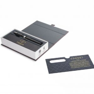 Plunksnakotis Parker Sonnet Matte Black CT - Image 2