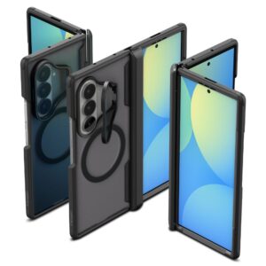 SPIGEN OPTIK ARMOR PRO MAGSAFE GALAXY Z FOLD 8 ULTRA JUODAS - Image 7