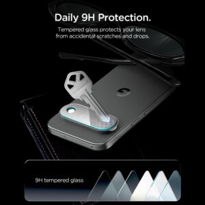 Spigen OPTIK PRO GLAS.TR EZ FIT KAMEROS APSAUGA 2-PACK GOOGLE PIXEL 11 PRO SKAIDRI - Image 7