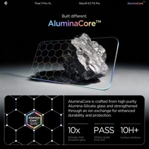 GRŪDINTAS STIKLAS Spigen GLAS.TR EZ FIT PRO AC 2-PACK GOOGLE PIXEL 11 PRO XL SKAIDRUS - Image 7