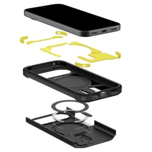 SPIGEN TOUGH ARMOR MAG MAGSAFE DĖKLAS GOOGLE PIXEL 11 JUODAS - Image 7