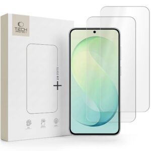 GRŪDINTAS STIKLAS TECH-PROTECT GLASS FIT+ 2-PACK Samsung Galaxy S26 FE CLEAR
