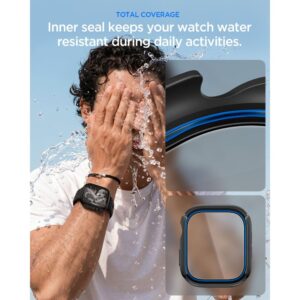 SPIGEN THIN FIT 360 APPLE WATCH 10 / 11 (46 MM) JUODAS - Image 7
