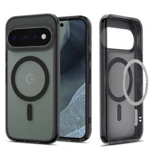 SPIGEN ULTRA HYBRID MAG MAGSAFE DĖKLAS GOOGLE PIXEL 11 PRO FROST BLACK