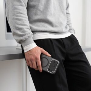 TECH-PROTECT MAGZERO MAGSAFE Apple iPhone 17 PRO MAX / 18 PRO MAX MATINIS JUODAS - Image 7