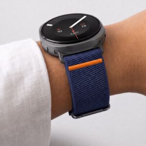 TECH-PROTECT NYLON CLASP SAMSUNG GALAXY WATCH 8 / 9 / CLASSIC (40 / 44 / 46 MM) TAMSIAI MĖLYNA - Image 7