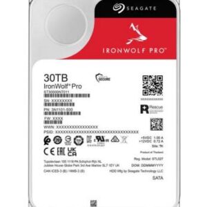 HDD|SEAGATE|IronWolf Pro|30TB|512 MB|7200 rpm|3,5"|ST30000NT011 - Image 1