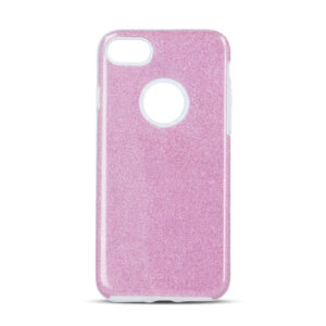 Blizgus 3in1 dėklas, skirtas Apple iPhone 7 / 8 / SE 2020 / SE 2022, rožinis - Image 4
