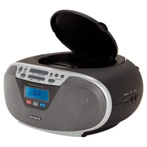 Aiwa BBTU-400SL nešiojamoji stereo sistema Analoginis ir skaitmeninis 6 W FM Sidabras MP3 atkūrimas - Image 3