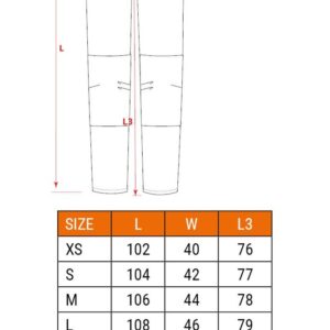 NEO tools 81-226-S apsauginės kelnės - Image 3