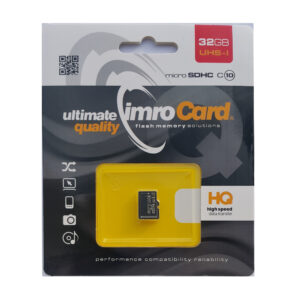 Imro MicroSD 32GB 10 klasė | UHS-I