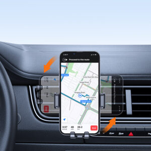 Joyroom mechanical car holder for air vent black (JR-ZS283) - Image 3