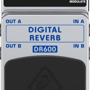 Behringer DR600 efektų pedalas Išraiškos pedalas Juoda, Sidabras