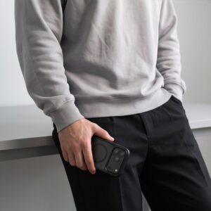 Tech-Protect DEFENSE MagSafe Apple iPhone 17 PRO / 18 PRO MATINIS JUODAS - Image 8