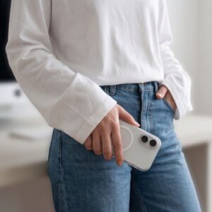 Tech-Protect MAGZERO MagSafe Apple iPhone 17 MATINIS BALTAS - Image 8