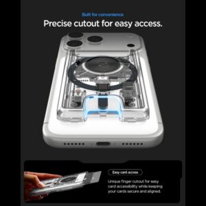 Spigen ULTRA HYBRID Wallet MagSafe MAGNETINIS KORTELIŲ DĖKLAS NEO ONE - Image 8