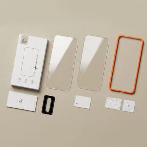 GRŪDINTAS STIKLAS Tech-Protect EASY SET+ 3-PACK Samsung Galaxy A27 5G CLEAR - Image 8